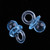 3x144x Shower Pacifier Charm Table Scatter Gender Reveal Decor Pcs