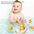 Baby Bath Toys For Toddlers, Duck Electric Shower Sprayer Bath Toys Duck Floating Boat Water Toys Playsets For Kids Infants Boys And Girls
