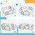 Sugift Foldable Baby Playpen 14 Panel, Safety Play Yard For Indoor Outdoor