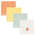 Luvable Friends Baby Unisex Super Soft Cotton Washcloths, Starfish, One Size