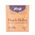 Yogi Tea Peach Detox, Caffeine Free Organic Herbal Tea, Wellness Tea Bags, 4 Boxes Of 16