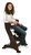 Badger Basket - Wooden High Chair, Espresso