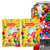Global Gumball 13 Mm 0.5 Inch Fruity Mix Gumballs 2 Lb - Assorted Colors Gum Balls Machines Refill For Kids - 520 Pcs
