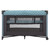 Babideal Dottie Playard With Bassinet-blue Dot