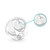 Dasbsug Electric Breastpump Replacement Milk Collector Parts Wearable Breast Pump Parts