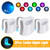 Neporal Toilet Night Light Sensor Led Motion Activated For Toilet Seat 3 Pcs