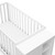 Storkcraft Malibu 3-in-1 Convertible Baby Crib, White