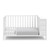 Storkcraft Malibu 3-in-1 Convertible Baby Crib, White