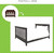 Full Size Conversion Kit Bed Rails For Million Dollar Baby Ashbury Durham Etienne Foothill Louis & Wembley Cribs (white)