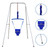 Baby Standing Door Jumper Outdoor Baby Swing With Saddle Seat
