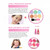 Fyeme Portable Baby Children Cosmetics Beauty Mini Box Makeup Infant Girl Toys Play House Girls With Toy Makeup Cosmetics Accessories Eye Shadow Lip Gloss