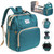 Travel Diaper Bag Backpack Foldable Baby Bed, Crib Diaper Backpack, Multifunctional Waterproof Portable Baby Bag, Large Capacity Baby Changing Bag, Portable Bassinet For Baby Newborns Bed