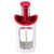 Baby Food Maker, Puree Squeezer Portable Silicone Manual Baby Food Processor  For Home For Restaurant For Kitchen Red