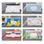 Kaesi 5pcs/set Children Cartoon Pattern Portable Waterproof Wet Wipes Storage Bag