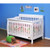 Alice Convertible Crib W/ Toddler Rail Cherry