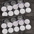 100pcs Refillable Capsules Seal Pods Stickers Lids For Nespresso Coffee Capsule