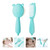 Hemoton 1 Set Of Practical Baby Care Wool Shampoo Brush Comb Infant Care Hair Brush Comb