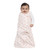 Halo Sleepsack Swaddle, 100% Cotton, Blush Watercolor Rose Toss, Small