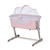 Unilove Hug Me Plus Bedside Sleeper & Portable Bassinet With Net, Plum Pink