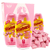 Sugar Free Strawberry Water Enhancer Bundle. Includes Three Bottles Of Starburst All Pink Strawberry Flavored Liquid Water Enhancer And A Bellatavo Ref Magnet. Perfect For Pink Drink!