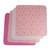 Bambini Pink Four Pack Receiving Blanket
