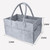 Home Baby Diaper Caddy Organizer Car Travel Bag Nursery Storage Bin Felt Basket For Infant