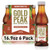 Gold Peak Unsweetened Black Iced Tea Drink, 16.9 Fl Oz, 6 Pack
