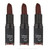 Pack Of 3 E.l.f. Moisturizing Lipstick, Bordeaux Beauty 82645