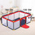 Yqsdg 75 Inch Large Kid Baby Playpen Breathable Mesh Folding Playard Indoors Outdoors Infant Children Play Game Fence (without Balls)
