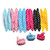 12 Pieces Hair Curler Rollers Diy Night Sleep Foam Hair Styling Tools No Heat Curlers Pillow Hair Rollers ( 6 Colors)