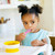 Munchkin Gentle Silicone Trainer Spoon, Pink/purple, 2 Pack