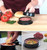 Stuffed Burger Press, 3-in-1 Non Stick Burger Patty Maker Different Size Patty Molds And Non Sticking Coating, Cookery Mold Tool(1set)