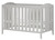 South Shore Angel Baby 2 In 1 Convertible Crib, Soft Gray
