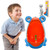 Kids Urinal Frog Cartoon Design Boy Toilet Potty Training Urinal Wall Hung Urinal 1pcs Plastic Blue