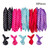30 Pieces Soft Hair Curler Rollers Diy Night Sleep Foam Hair Styling Tools Flexible Sponge Pillow Hair Rollers  ( 5 Colors)