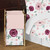 Watercolor Floral Burgundy Wine And Pink Laundry Hamper By Sweet Jojo Designs