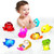 Dikence Baby Bath Toys For Kids 3 6 12 Months, Toddler Pool Toy Games For 1 2 3 4 Year Old Kids Boys Girls 1st Birthday Gifts Babies Bathtub Float Toys Baby Bath Toy 6-12 Months Gift Boy Girl 1-2 Year