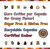 Crazy Cups Flavored Coffee Pods Variety Pack, 40 Count For Keurig K Cup Machines