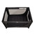 Portable Crib Baby Playpen With Mattress And Carry Bag (black)