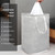 Happylost 2pack 77l Freestanding Laundry Basket With Handle, Collapsible Large Cotton Storage Basket For Clothes,gray