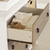 South Shore Cotton Candy Changing Table Pure White And Rustic Oak