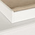 South Shore Cotton Candy Changing Table Pure White And Rustic Oak