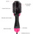 Nufazes Hair Dryer Brush, 4in1 One Step Hair Dryer Volumizer Hot Air Brush Straightening Curling Iron Comb