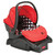 Disney Baby Light 'n Comfy 22 Luxe Infant Car Seat, Mickey Silhouette