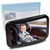 Marretoo Baby Car Mirror With Wide Clear View, Shatterproof Car Seat Mirror For Infant Newborn Baby Kids In Rear Facing  Backseat, Black