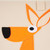 3 Sprouts Children's Foldable Fabric Storage Cube Box Soft Toy Bin, Kangaroo