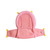 Sehao Cleaning Supplies Children's Bathtub Stand Baby Sitting And Lying Bathing Stand T-bath Net Pink Pvc