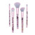 Candie Couture By Margaret Josephs Makeup Brush Set, Glitter, 5 Piece