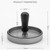Tycncty Outdoor Camping Burger Meat Press Manual Meat Patty Mold Non-stick Coating Diy Burger Making