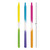 Way To Celebrate! Tall Birthday Candles, Neon Ombre, 12ct